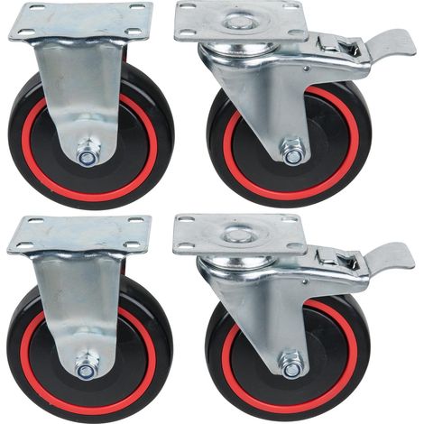 Jeu de roulements et de roues pivotantes RACINGline, incl. vis (1/2)