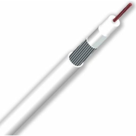 Cable coaxial electraline 1x6,4mm2 10m blanco - 18015