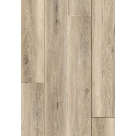 Mexen Nashville campione di pannelli in vinile 1240 x 182 mm SPC 6,5 mm, sottofondo IXPE 1,5 mm, 4 V-Fuga, Noce - F1070-S (1/2)
