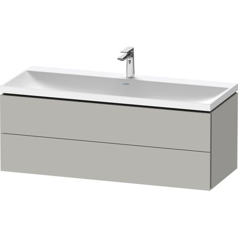 Duravit L-Cube conjunto en c suspendido, 2 cajones, sin