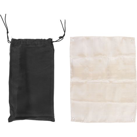 Couverture anti-feu en fibre de verre résistante aux hautes températures pour urgence incendie (1/5)
