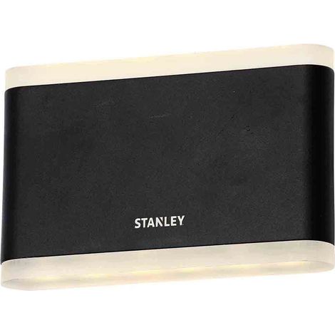 Stanley Moselle Up Down LED Outdoor Wall Light in Black Litecraft (1/5)