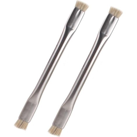 Lot de 2 brosses antistatiques pour le nettoyage de cartes mères (protection ESD) et la réparation de circuits imprimés de téléphones portables. (1/5)