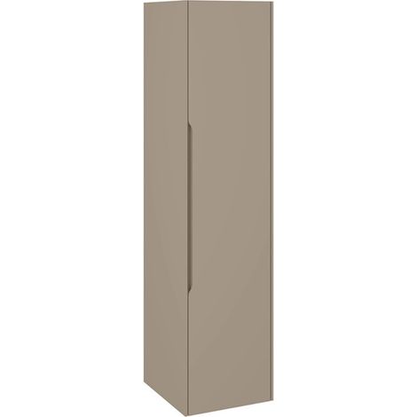 Columna Baño Suspendida 1 Puerta 140 x 34,9 x 32,2cm Moka mate (1/4)