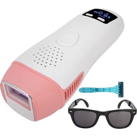 Appareil d'épilation à lumière pulsée (IPL) à 500 000 flashs, outil d'épilation unisexe réglable pour le corps, prise standard américaine, 110-240 V (1/5)