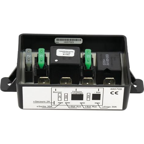 Conectores / Separadores 2 Baterías 3 Salidas - Inovtech