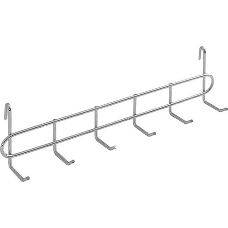 Crochet longue rangée d'argent pour armoire, chambre à coucher (1/2)