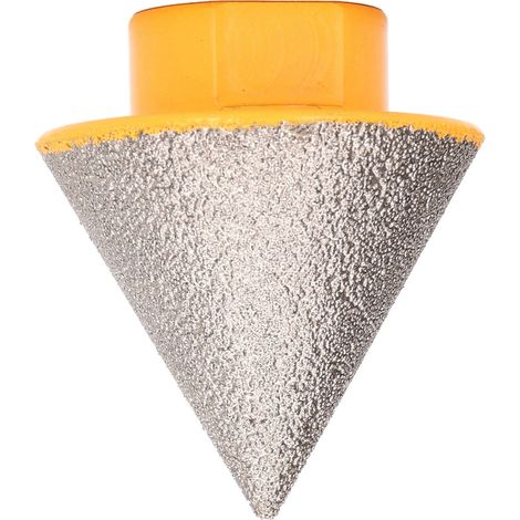 Fraise à chanfreiner en diamant, fraisage du granit, trous existants, agrandissement 5/8 pouces-11 38mm