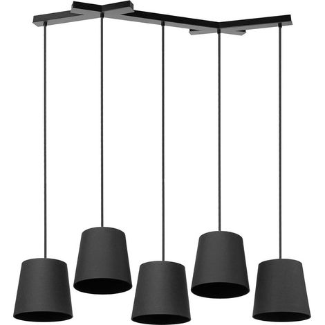 Ceiling Lightdimmable 'Thamila' made of Textile for Living Room & Dining Room (1/5)