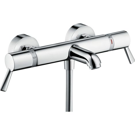 hansgrohe Ecostat Wannenthermostat, Aufputz, Ausladung 172-177mm,