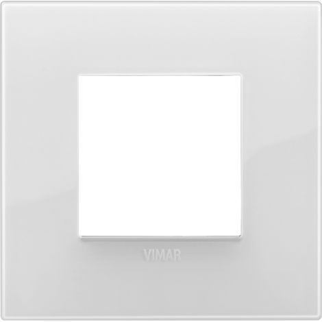VIMAR - 19642.66 Placca Classic 2M Reflex ghiaccio
