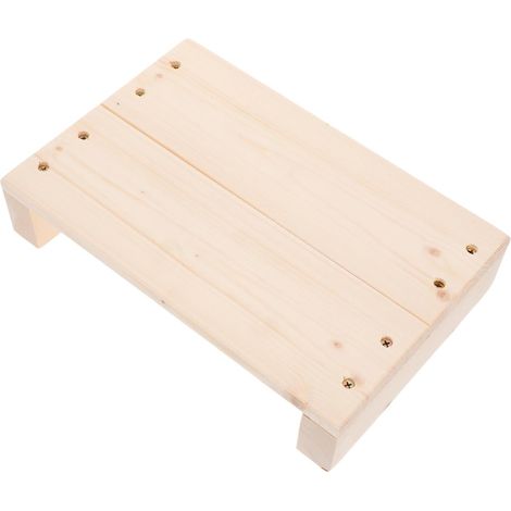 Marchepieds pour Adultes Et Lit Haut Bois pour Bureau Maison Et Salle De Bain avec Autocollants (1/5)