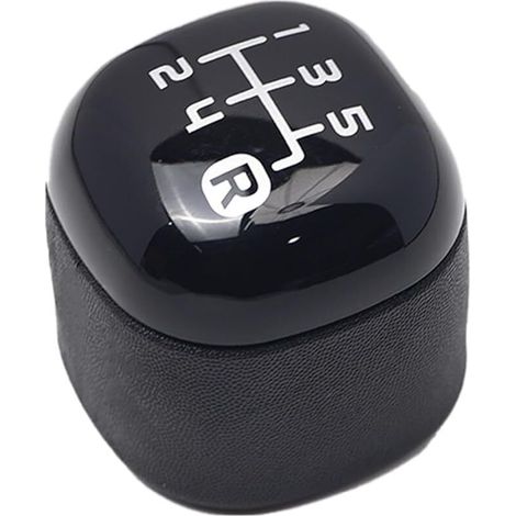 Pomo de palanca de cambios de 5 velocidades compatible con Panda X58L a partir de 2012. Número de pieza: 502942700. Pomo de palanca de cambios Panda negro. (1/5)