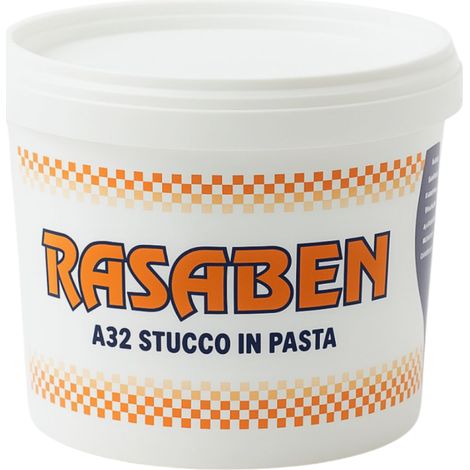Stucco pronto in pasta riempitivo finissimo bianco per rifinitura formato 0.500 kg - confezione 1