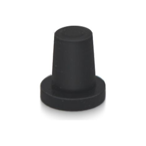 Accessoires pour alimentation en encre continue Ximo : bouchon en caoutchouc solide avec cartouche d'encre, petit orifice, bouchon d'étanchéité noir spécial 2 mm, lot de 10 (1/4)