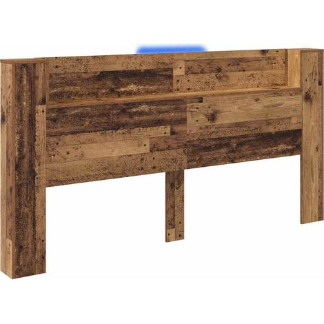Maison Exclusive - Cabecero Madera envejecida Madera de ingenierí