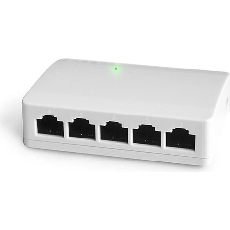 5-Port-Ethernet-Switch für Internet-Box - Avidsen - 622110