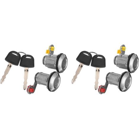 Quatre clés de verrouillage de porte avant gauche/droite pour camionnettes L200 (modèles 2001-2005) - YE05506A