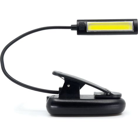 Lampe de lecture rechargeable à LED et avec pince - EasyMate - 330310 (1/5)