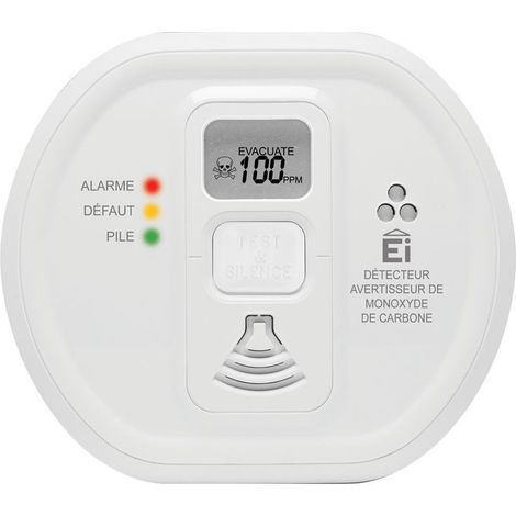 Ei208DW-Détec. CO Pile Lithium avec écran (NUG35119)