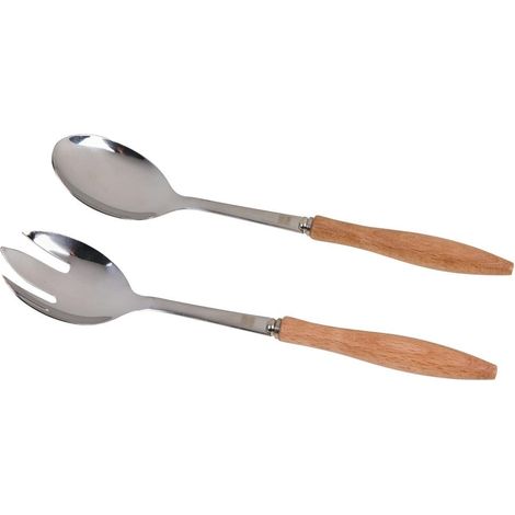 Set di posate per insalata con manico in legno di noce Saint Louis (1/2)