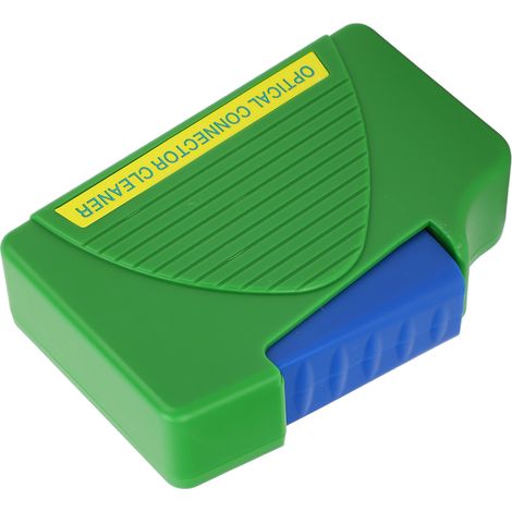 Nettoyeur de Connecteurs et Câbles à Fibre Optique, Kit de Nettoyage pour Équipement de Communication, Vert (1/5)