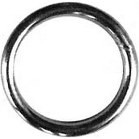 10PZ ANELLO IN ACCIAIO ZINCATO  - n°30 filo ø mm.10 - ø mm.50 interno