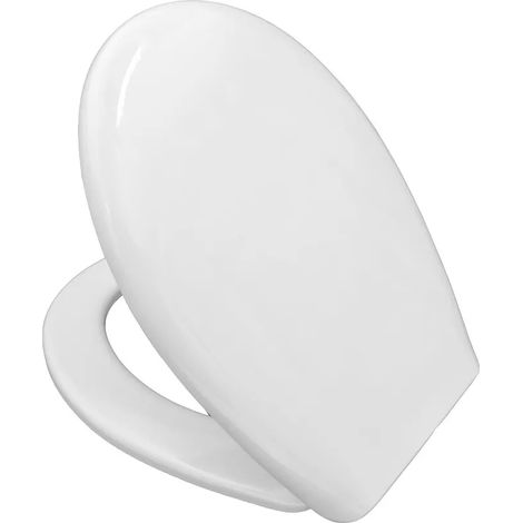 Copriwater compatibile serie Karla di Rak chiusura rallentata soft close bianco (1/5)