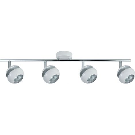 FAB 142094001 Beethoven Strip 4xgu10 Weiß / Silber 14x69,5x8,5 Cm (1/3)