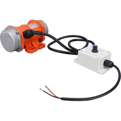 Moteur vibreur de béton électrique sans balais 24V CC 4000 tr/min vitesse réglable étanche IP65 compact en aluminium 20W (1/5)