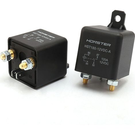 Interrupteur de coupure d'alimentation de batterie de voiture 100 A/120 A/12 V modifié en relais de démarreur
