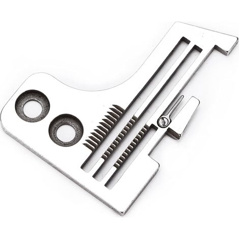 CCYKXA Stainless Steel Sewing Machine Accessories Needle Plate, Easy to Use, Install, Small Parts for Four-Thread Overlock Sewing Machine