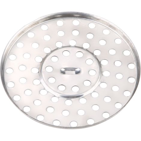 Bonhomme de sol douche acier inoxydable 8,5 cm de diamètre rond vidage balcon évacuation eau (1/3)