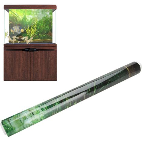 Panneau de Fond Aquarium PVC Épais pour Décoration Aquatique 122x61cm - AUTRES