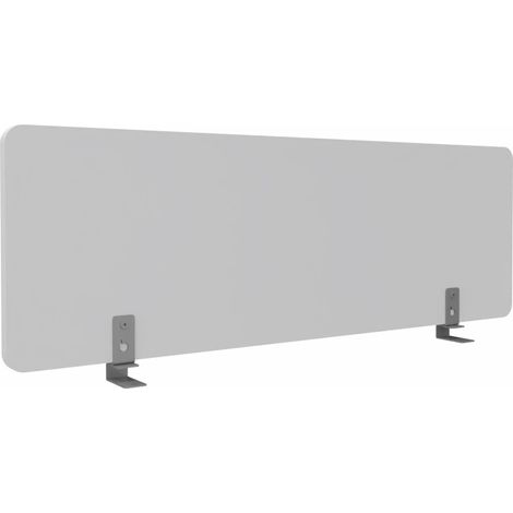 Panneau de séparation frontal mélaminé pour bureau individuel Domino