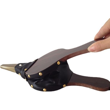 Outils de cheminée-sèche-cheveux en bois massif, appareils de cheminée manuels pour barbecue 40x18x3.5CM
