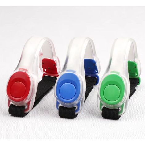Bracelet LED - lumière de jogging brillante et lumière de sécurité pour tous les sports de plein air (1/4)