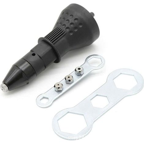 Pince à Riveter Électrique - AUTREMENT - Kit d'Adaptateur - Noir - Pratique - Efficace (1/5)
