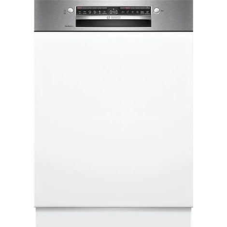 Bosch Serie 6 SMI6ZCS10E. Posizionamento dell'apparecchio: A scomparsa parziale, Dimensione: Dimensione massima (60 cm), Colore pannello di controllo: Acciaio inox. Numero di coperti: 14 coperti, C...