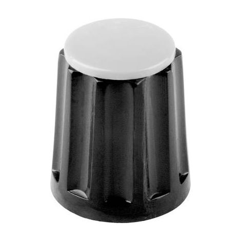 Tête de bouton rotatif Mentor 330.3 noir (Ø x H) 11.8 mm x 13 mm 1 pc(s) (1/2)