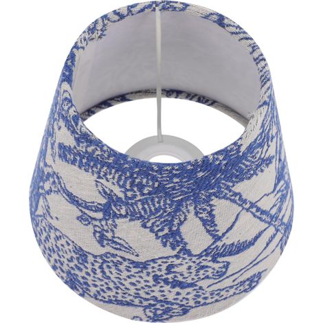 Abat-jour en tissu brodé - Abat-jour en tissu - Petit abat-jour - Abat-jour pour lustre - Abat-jour en tissu - Abat-jour pour applique murale - Abat-jour tropical - Couvercle de lampe (1/5)