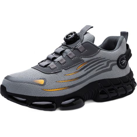 Chaussures de sécurité légères et respirantes - Embout en acier composite - Anti-écrasement et anti-perforation - Résistantes à l'huile et à l'eau, taille 38
