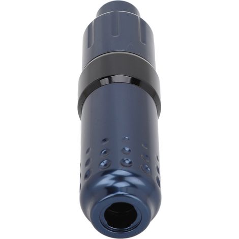 Tatouage Pen Professionnel en Alliage d'Aluminium, Machine Rotative à Cartouches pour Artistes, avec Cordon de Connexion Bleu Fumé, Équipement de Tatouage Durable (1/5)