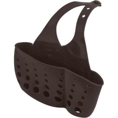 New sink shelf, soap and sponge holder, dish drainer, silicone storage basket, bathroom and kitchen accessories, tools (1/5)