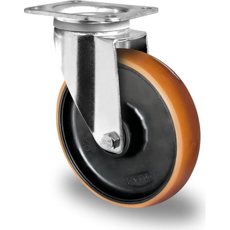 CASCOO Lenkrolle ø 125 mm Serie Z4U5 Doppelkugellager E-Serie