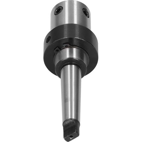 Mandrin adaptateur R8 avec cône morse, refroidissement intérieur, MT2-19,05 mm – Idéal pour forets MK2, Bohrer, Shank Mandrino (1/5)