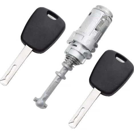 KIT Serrure + Barillet pour Porte Avant Gauche Citroen C2 C3 C3 PLURIEL + 2 clés
