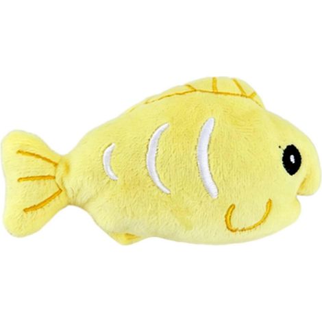 Peluche Poisson Chat Jouet - Chatnip et Crinkle - pour Intérieur Chatons Teething Chasse (1/5)