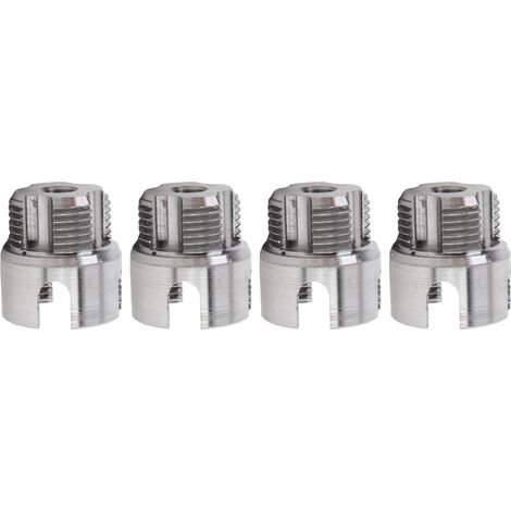 4 pièces outil de filetage pour tuyau interne et externe, acier allié ultra-dur, queue hexagonale 1/4 pouce, coupe-filets G3/4 (1/5)