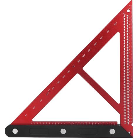Règle triangulaire pour le travail du bois, avec une échelle claire, règle triangulaire précise à usage décoratif (1/5)